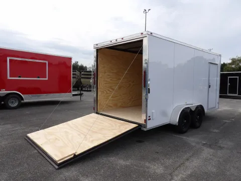 More photos of 2026 All World 7X16 Enclosed at WOW Cargo Trailers, GA