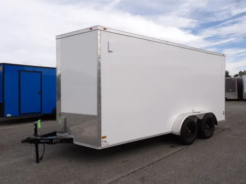 Photos of 2026 All World 7X16 Enclosed for sale in Cochran, GA at WOW Cargo Trailers