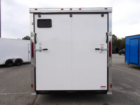 Another view of 2026 All World 7X16 Enclosed for sale in Cochran, GA at WOW Cargo Trailers