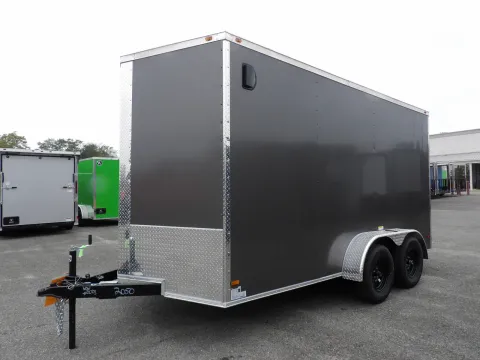 Photos of 2026 All World Trailers 7X14 Enclosed for sale in Cochran, GA at WOW Cargo Trailers