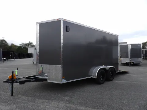 Photos of 2026 All World 7X14 Enclosed for sale in Cochran, GA at WOW Cargo Trailers