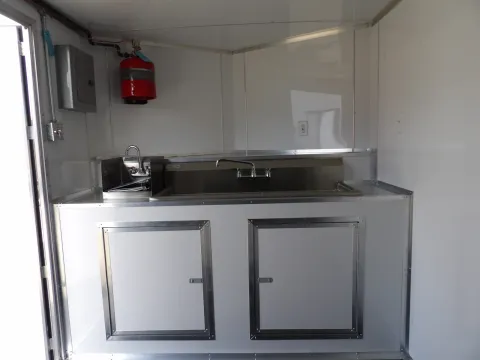 Another view of 2026 Diamond 7X16 Enclosed for sale in Cochran, GA at WOW Cargo Trailers