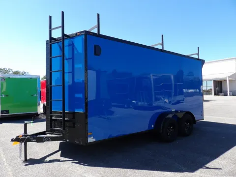 Photos of 2026 All World 7X16 Enclosed for sale in Cochran, GA at WOW Cargo Trailers