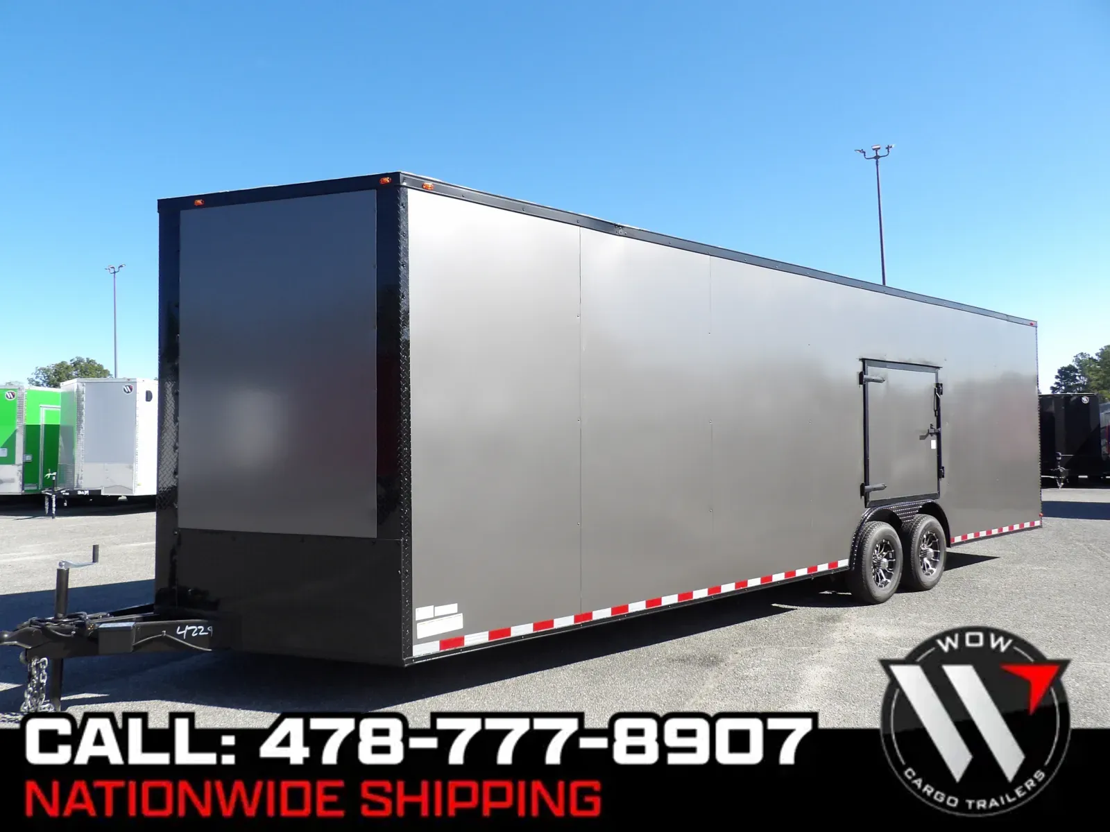 2026 South GA Cargo 8.5X28 Enclosed