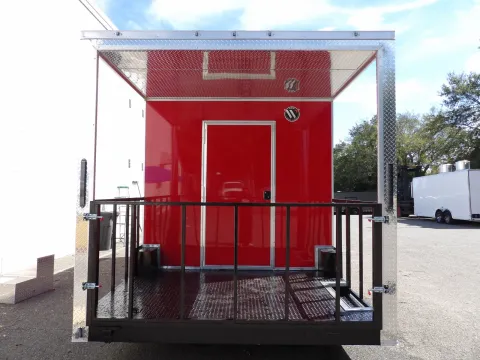 Another view of 2026 Steel Pines 8.5X20 Enclosed for sale in Cochran, GA at WOW Cargo Trailers