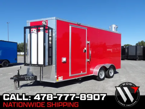 Red 2026 Diamond 7X16 Enclosed for sale in Cochran, GA