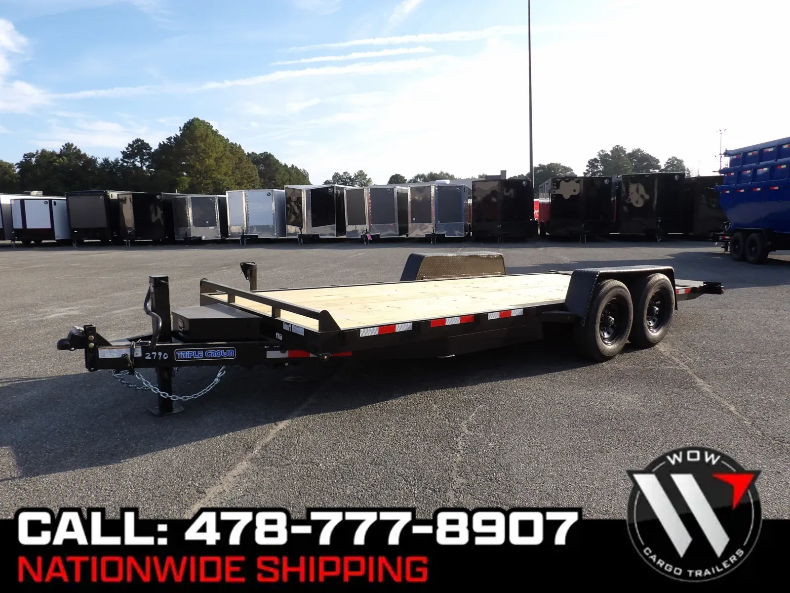 Unknown 2026 Triple Crown 7x20 Hydraulic tilt for sale in Cochran, GA