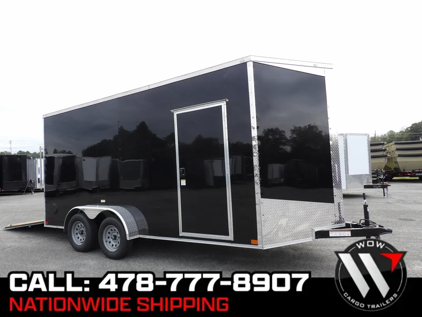 Black 2026 Seed Cargo 7x16 35K for sale in Cochran, GA