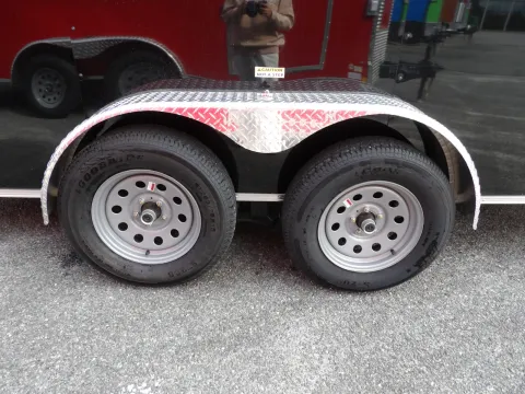 Another view of 2026 Seed Cargo 7x16 35K for sale in Cochran, GA at WOW Cargo Trailers