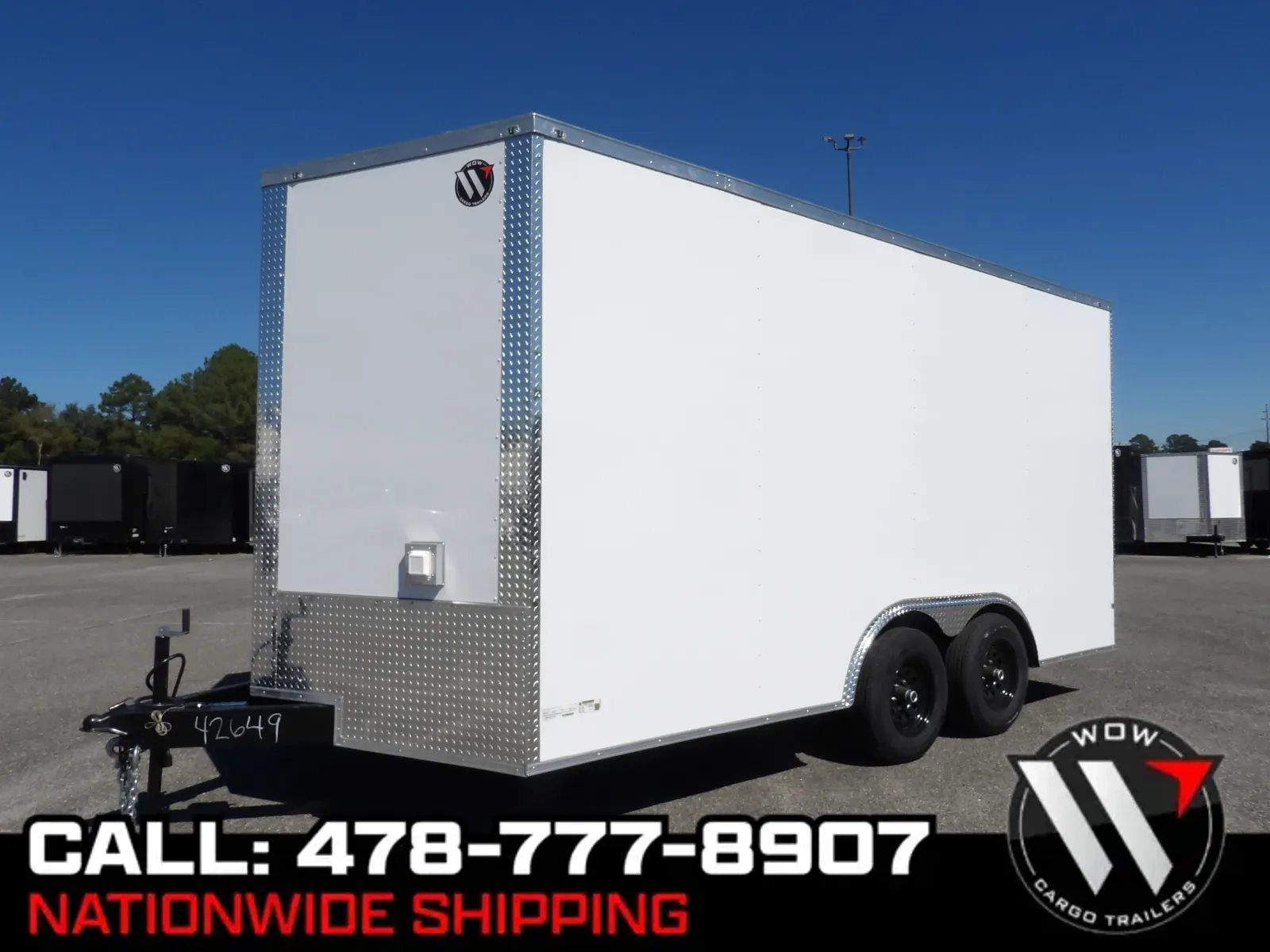 White 2026 Maximum 8.5X16 Enclosed for sale in Cochran, GA