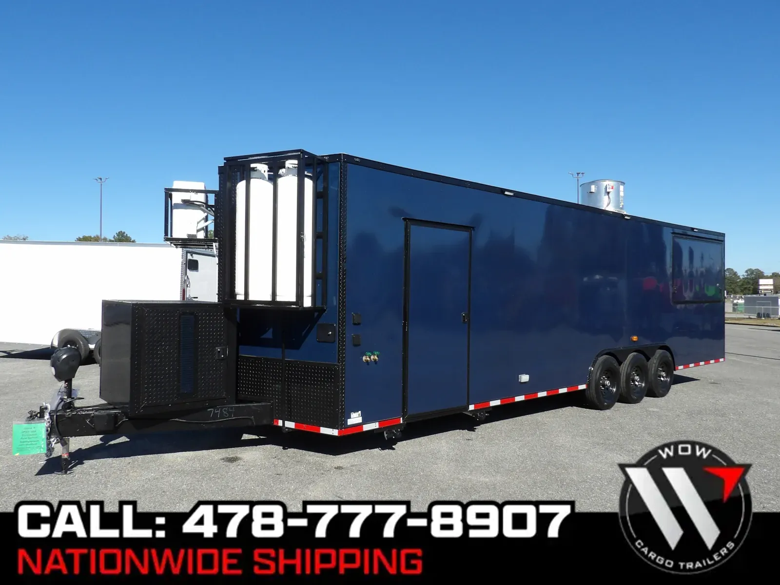 Black 2026 Steel Pines 8.5X30 BBQ for sale in Cochran, GA