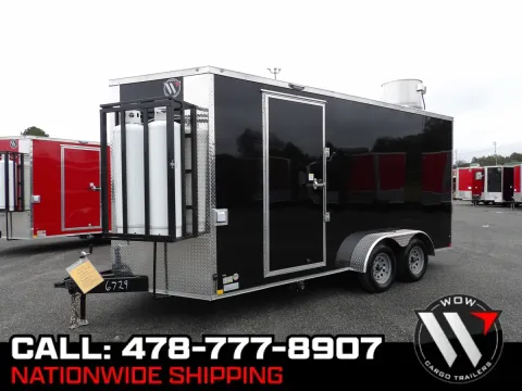 Black 2026 Diamond 7X16 Enclosed for sale in Cochran, GA