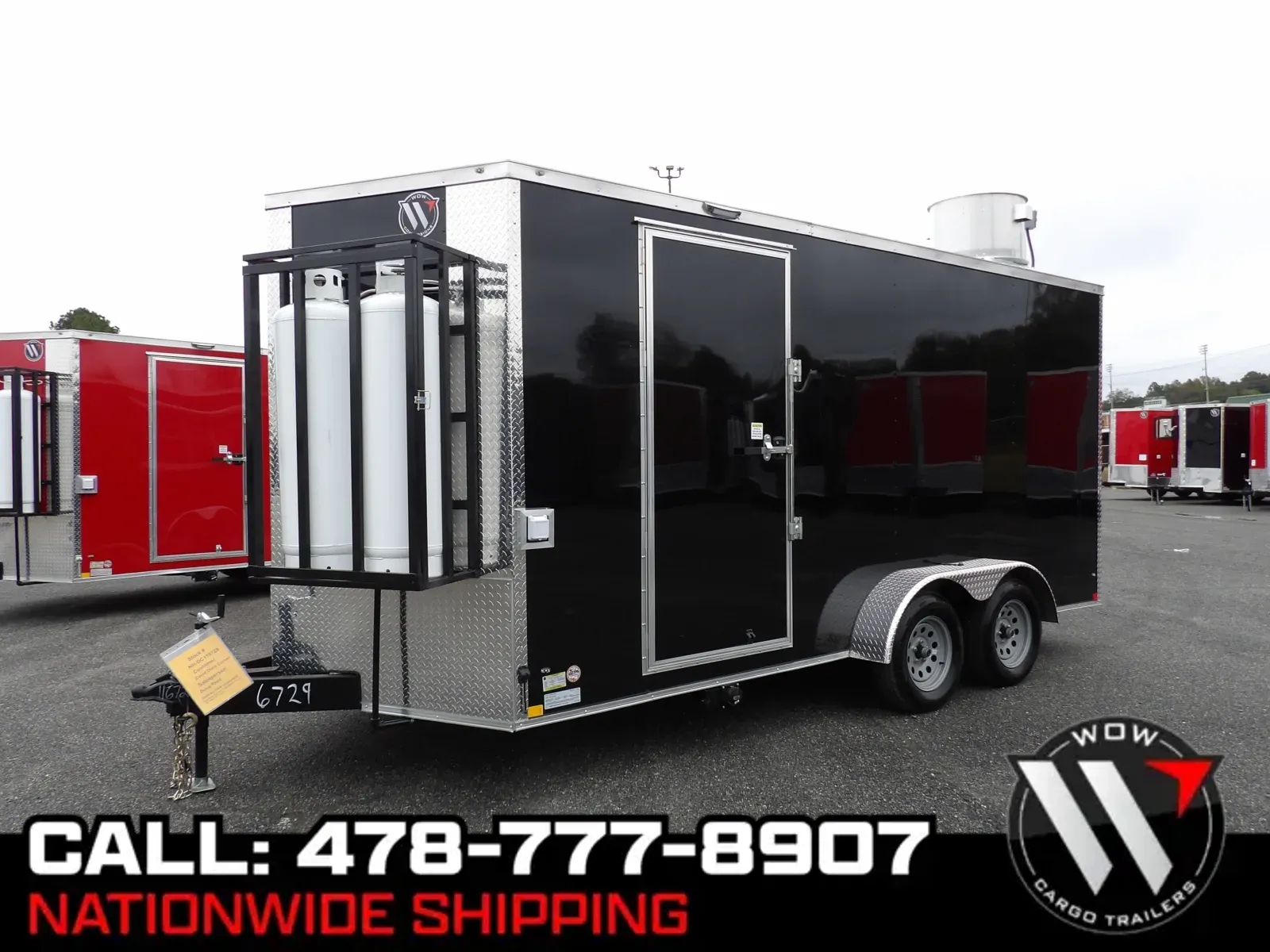 Black 2026 Diamond 7X16 Enclosed for sale in Cochran, GA