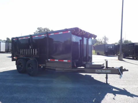 Photos of 2026 Steel Pines 7X14 Dump for sale in Cochran, GA at WOW Cargo Trailers