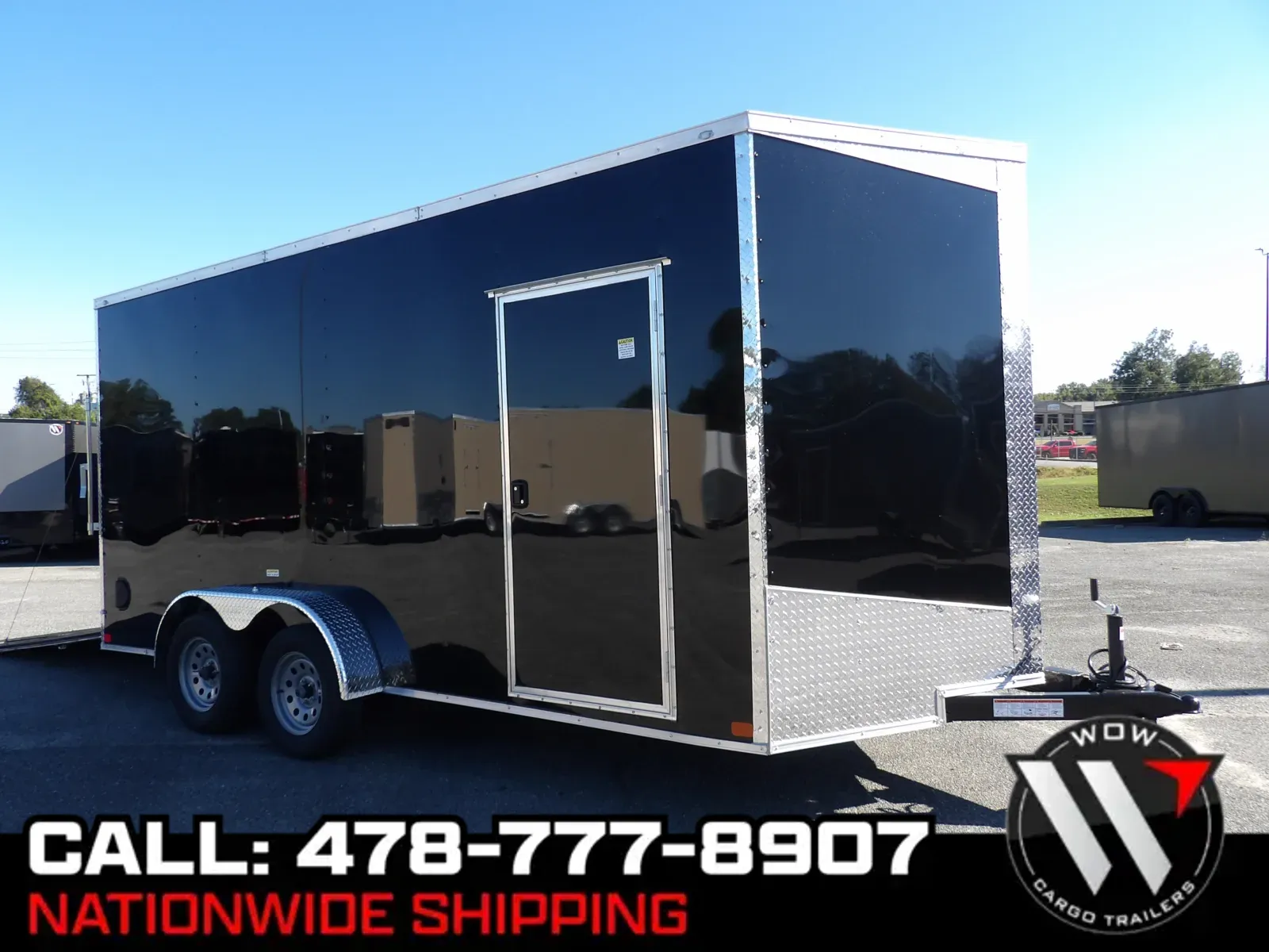 Black 2026 Seed Cargo 7x16 35K for sale in Cochran, GA