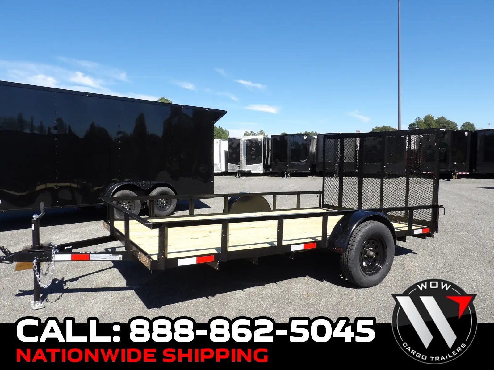 2026 Brewer Implements of South GA 7x12 Utility STEEL for sale in Cochran, GA
