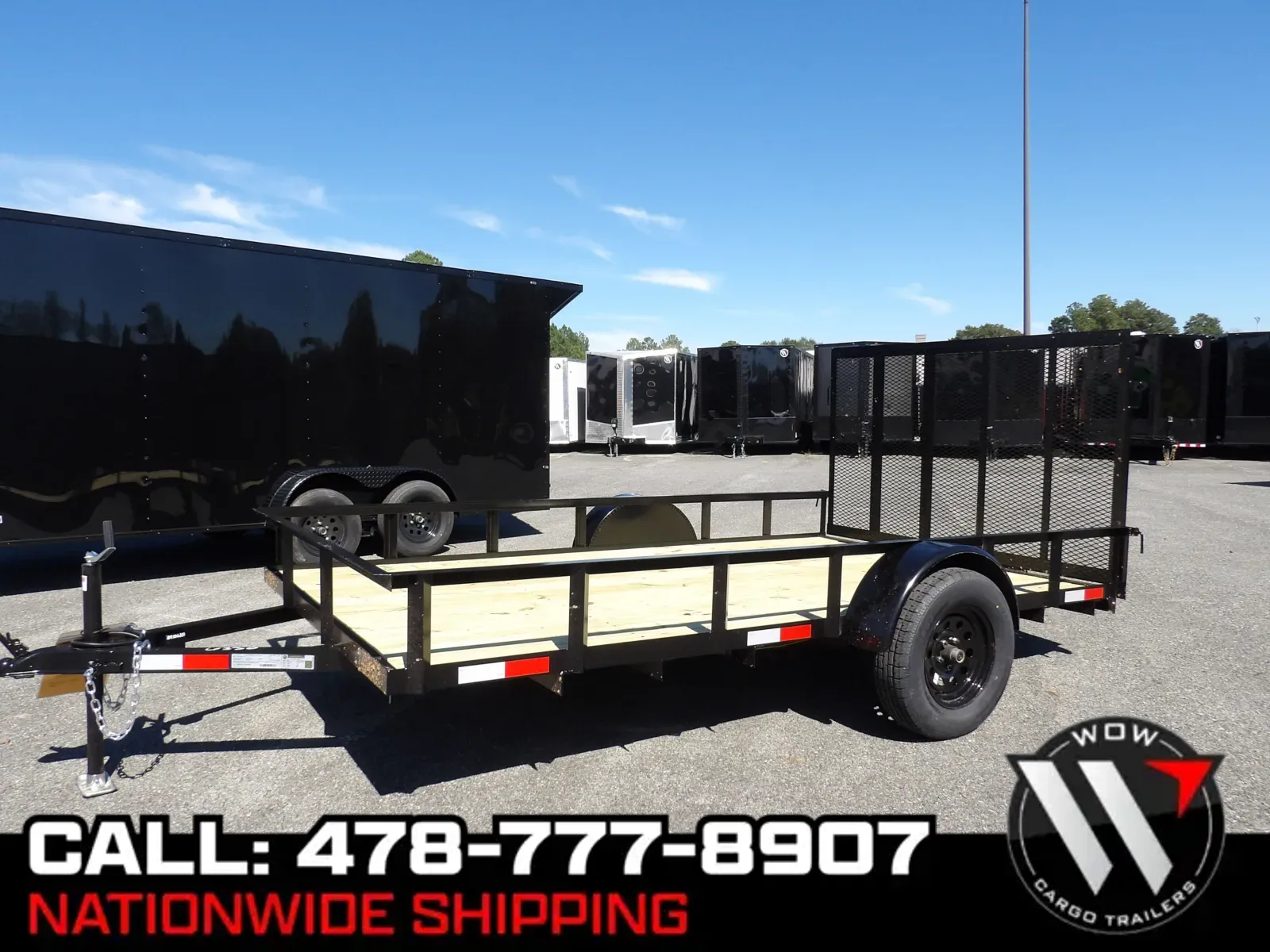 Unknown 2026 Brewer Implements of South GA 7x12 Utility STEEL for sale in Cochran, GA