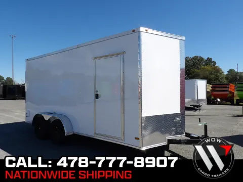 White 2026 All World 7x16 35k for sale in Cochran, GA