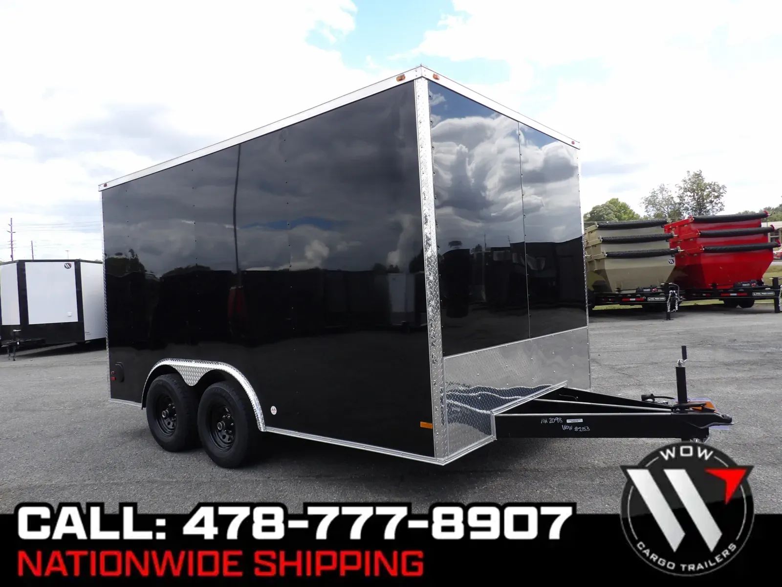 Black 2026 All World 8.5X14 Enclosed for sale in Cochran, GA