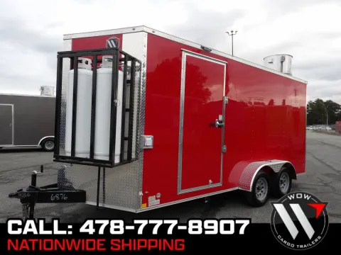 Red 2026 Diamond 7X16 Enclosed for sale in Cochran, GA