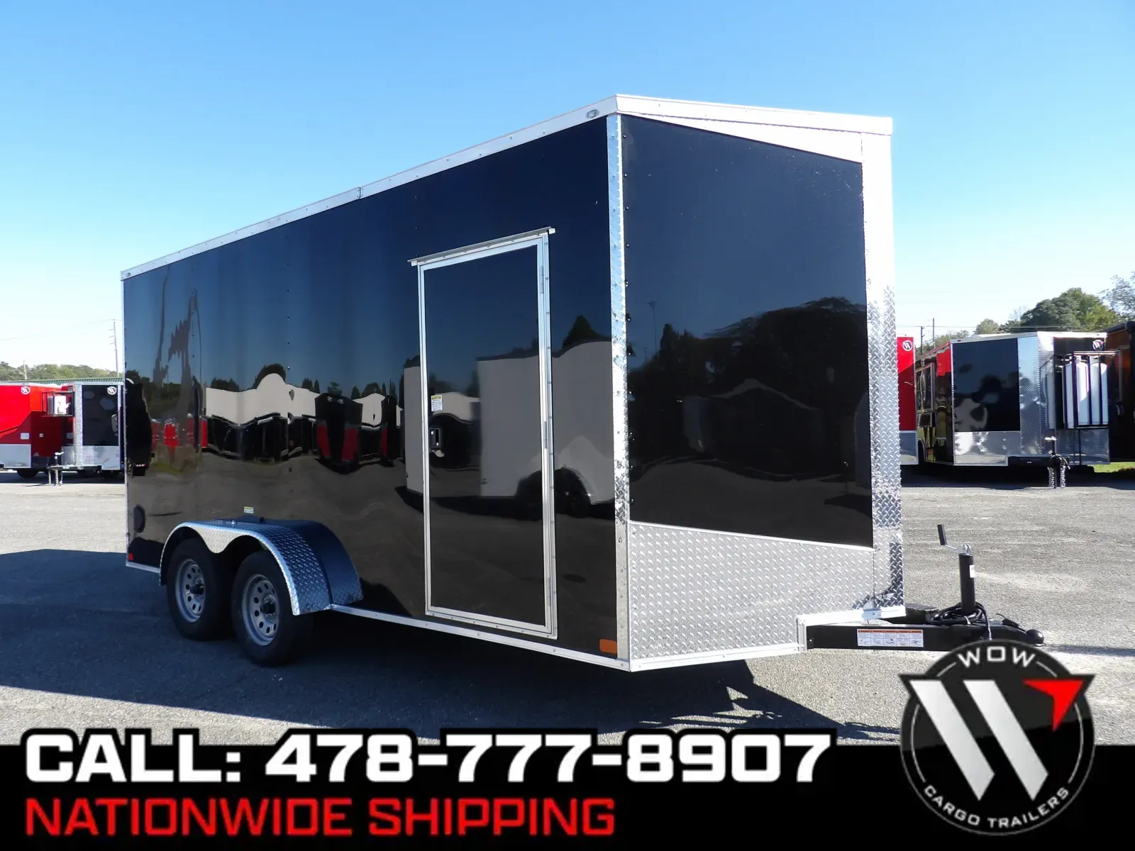 Black 2026 Seed Cargo 7x16 35K for sale in Cochran, GA