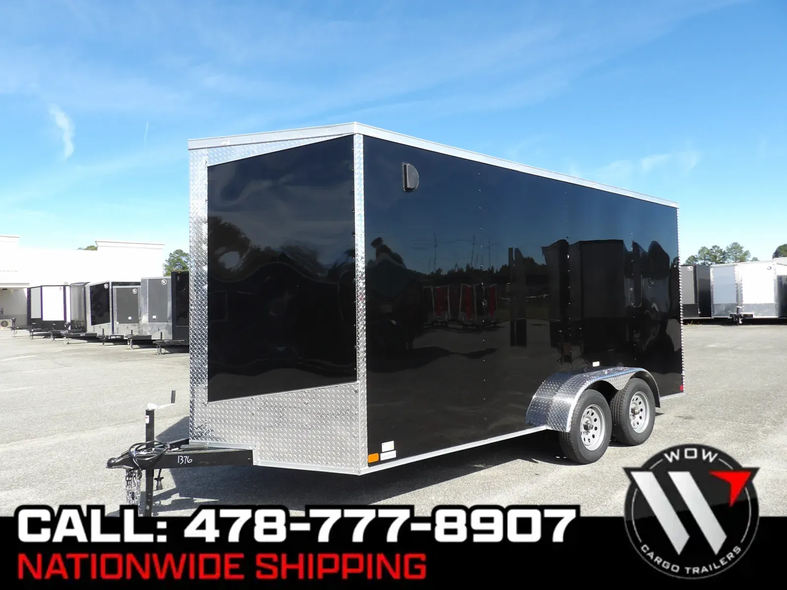 Black 2026 Seed Cargo 7x16 35K for sale in Cochran, GA