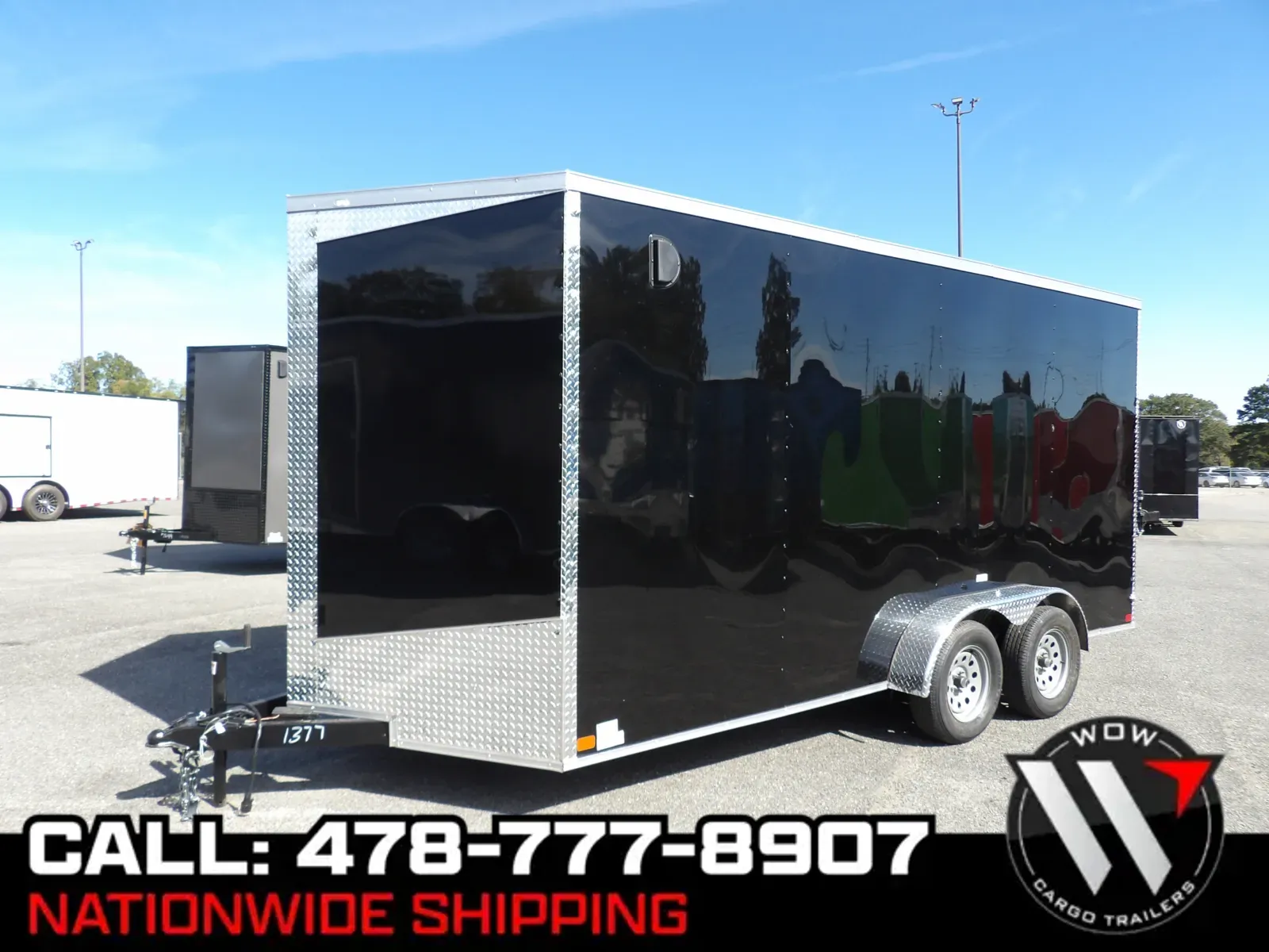 Black 2026 Seed Cargo 7x16 35K for sale in Cochran, GA