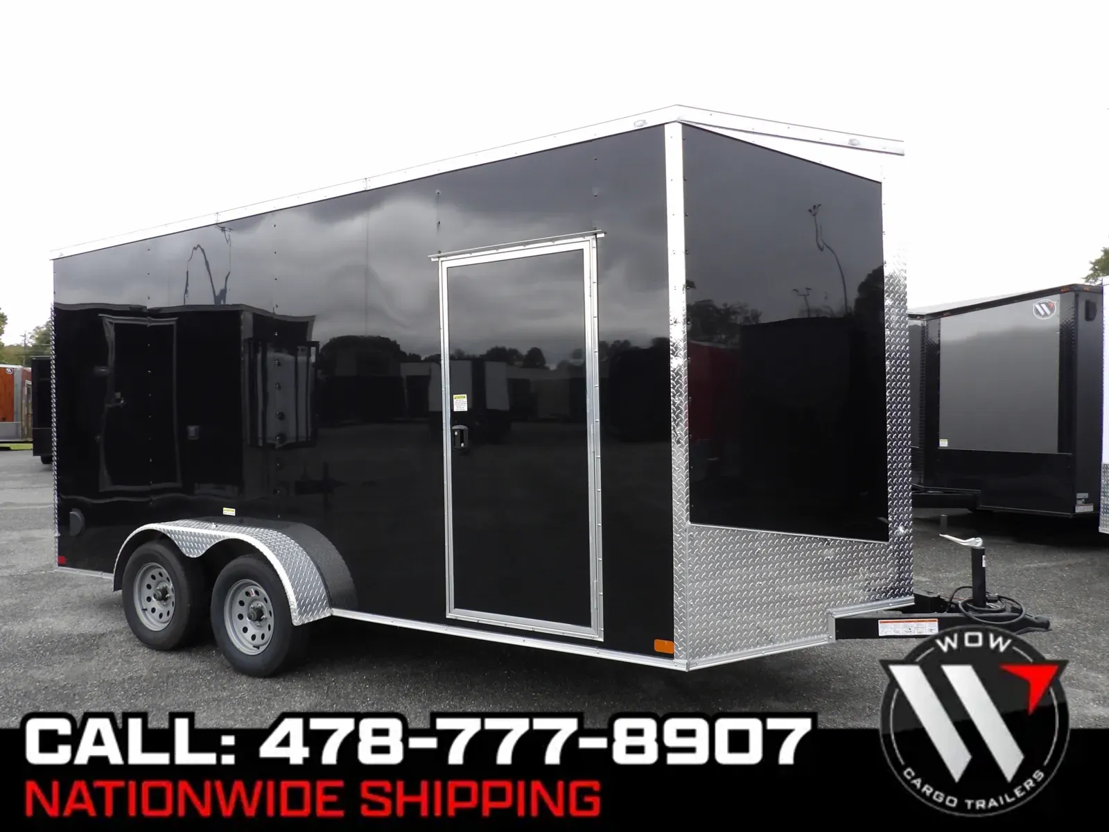 Black 2026 Seed Cargo 7x16 35K for sale in Cochran, GA