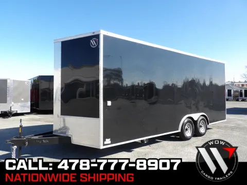 Black 2026 Steel Pines 8.5X20 Enclosed for sale in Cochran, GA