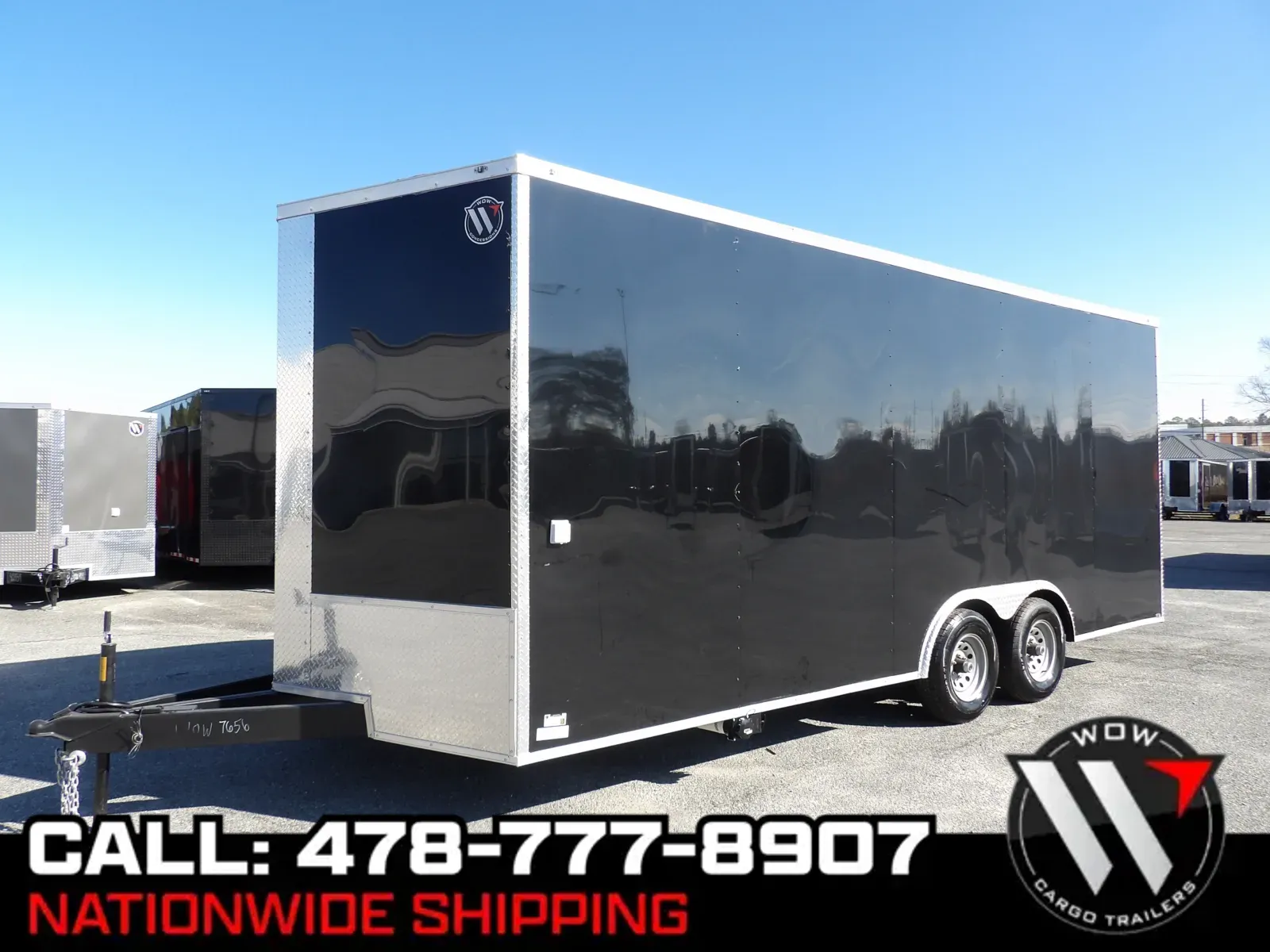 Black 2026 Steel Pines 8.5X20 Enclosed for sale in Cochran, GA