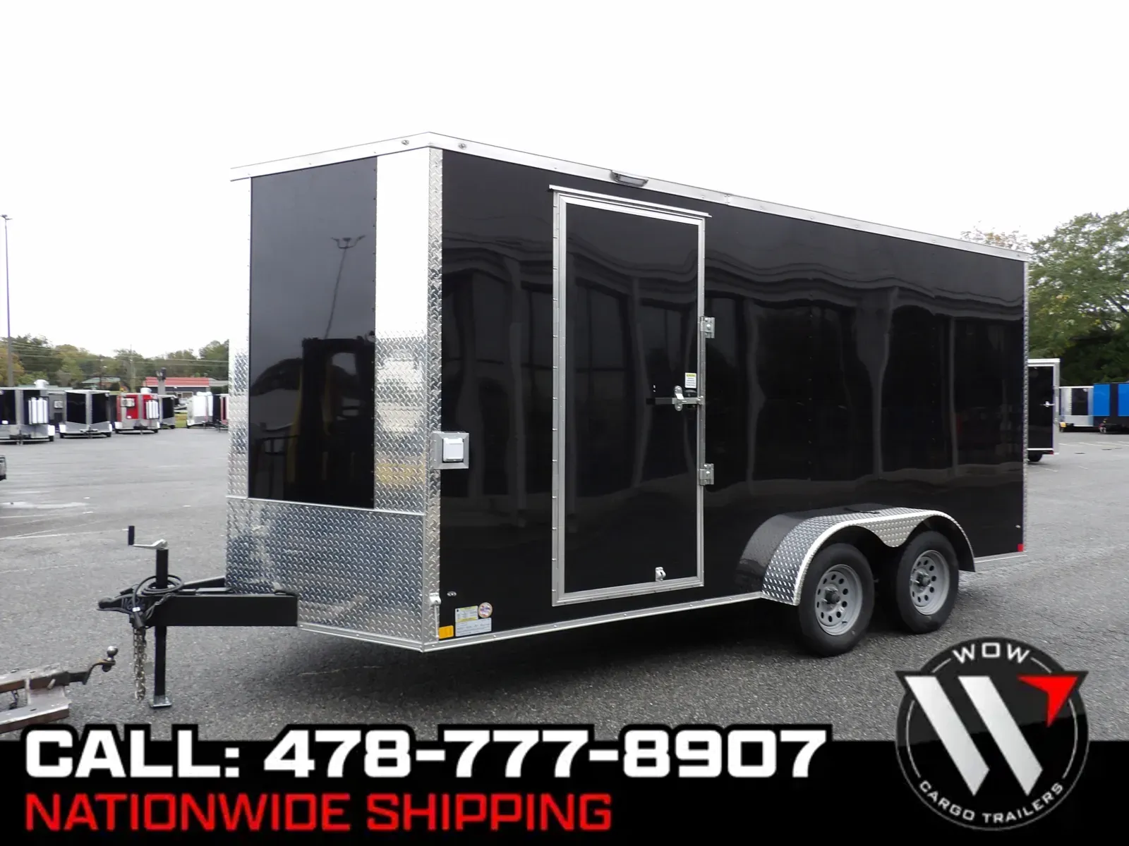 Black 2026 Diamond 7X16 Enclosed for sale in Cochran, GA