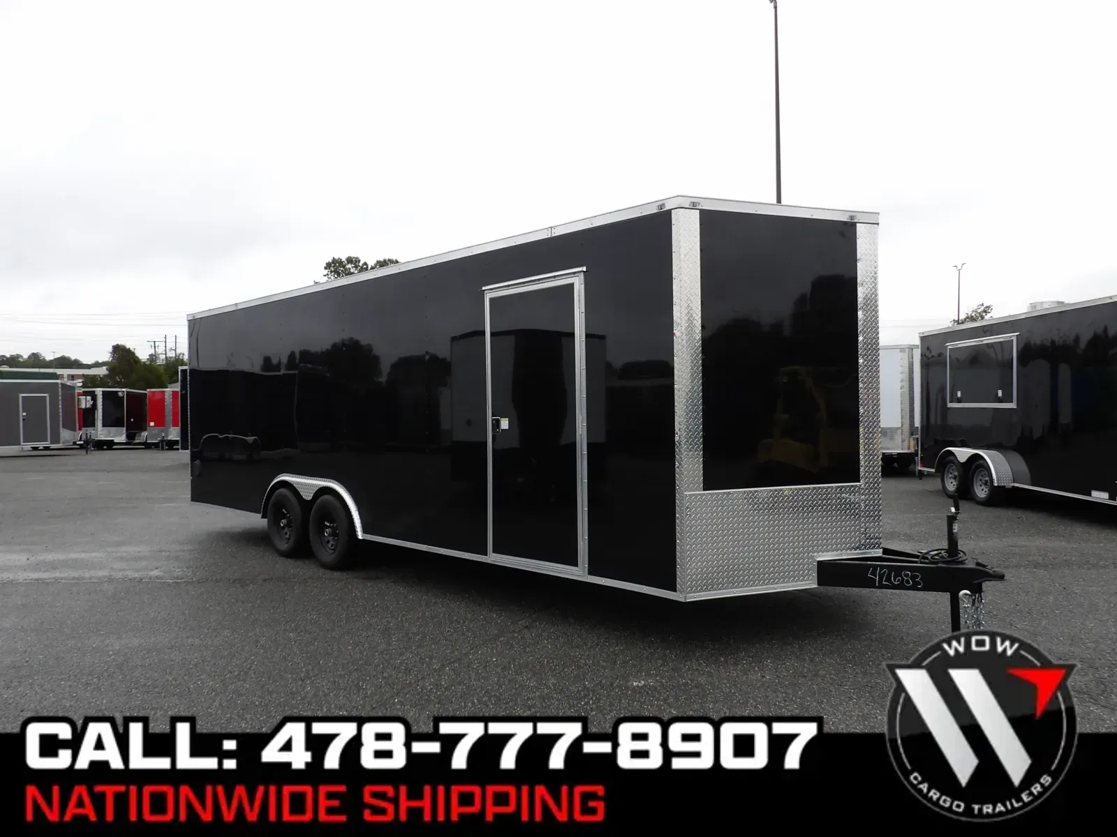 Black 2025 Maximum Cargo 8.5x24 52K for sale in Cochran, GA