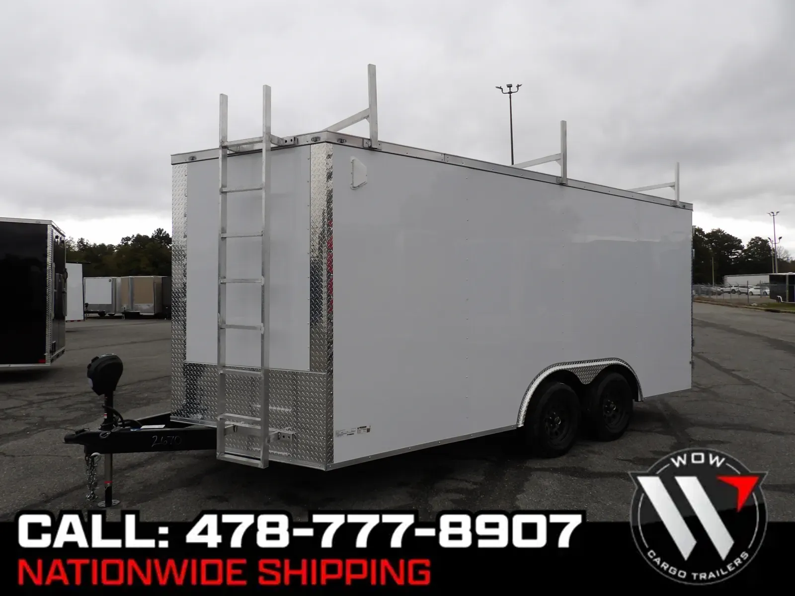 White 2026 Maximum 8.5X16 Enclosed for sale in Cochran, GA