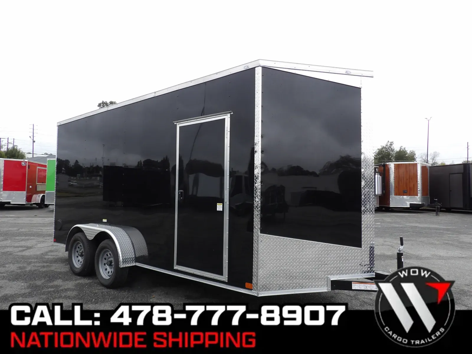 Black 2026 Seed Cargo 7x16 35K for sale in Cochran, GA