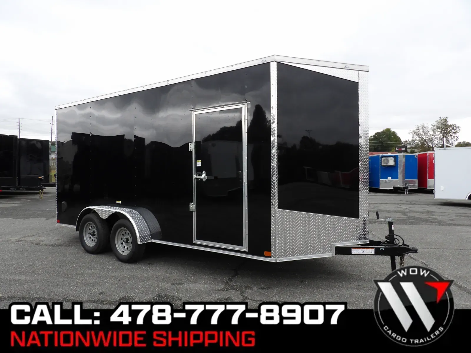 Black 2026 Seed Cargo 7x16 35K for sale in Cochran, GA