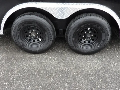 Another view of 2026 All World 8.5X18 Enclosed for sale in Cochran, GA at WOW Cargo Trailers