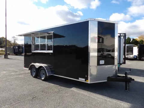 Another view of 2026 Diamond 7X16 Enclosed for sale in Cochran, GA at WOW Cargo Trailers