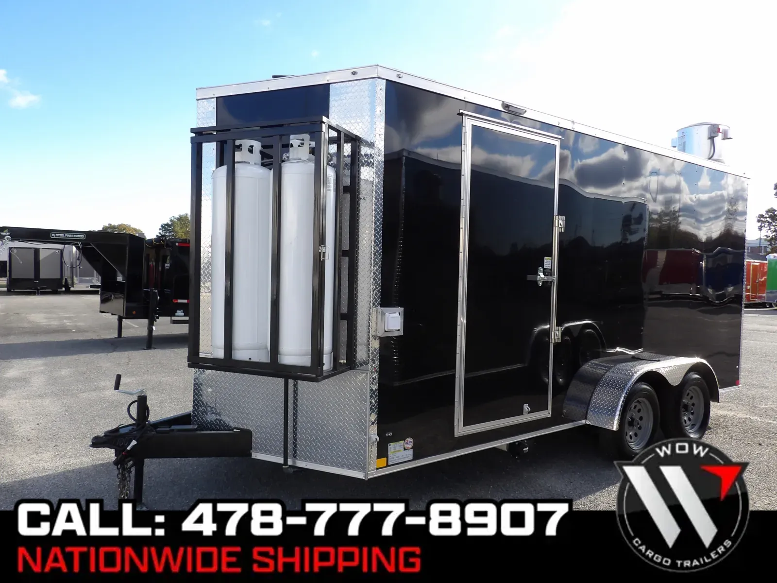 Black 2026 Diamond 7X16 Enclosed for sale in Cochran, GA