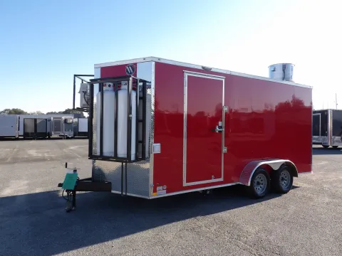 Photos of 2026 Diamond 7X16 Enclosed for sale in Cochran, GA at WOW Cargo Trailers