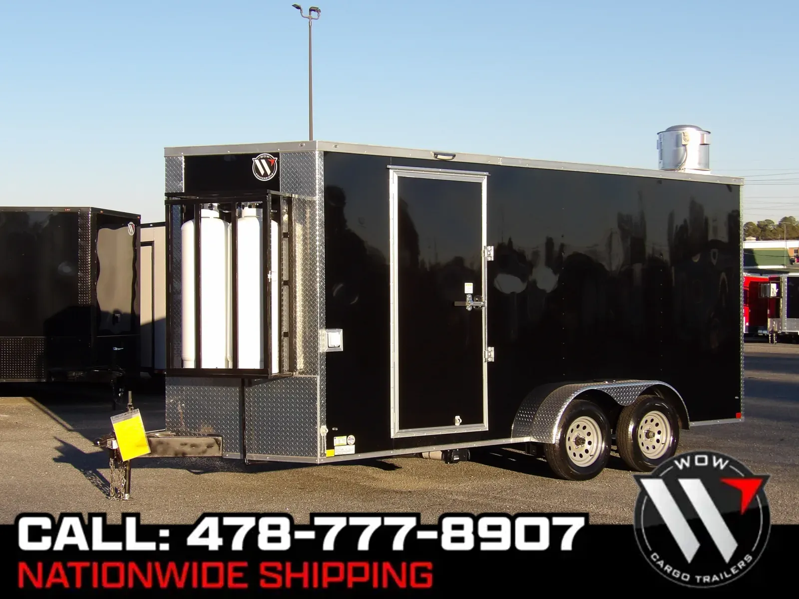 Black 2026 Diamond 7X16 Enclosed for sale in Cochran, GA