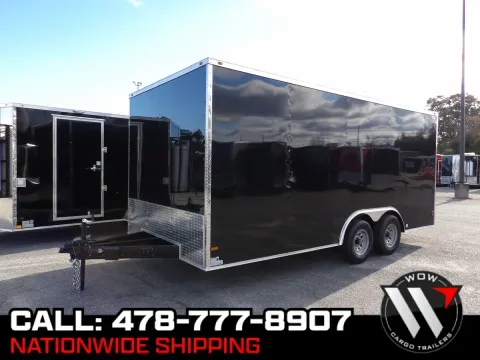 Black 2026 All World 8.5X18 Enclosed for sale in Cochran, GA