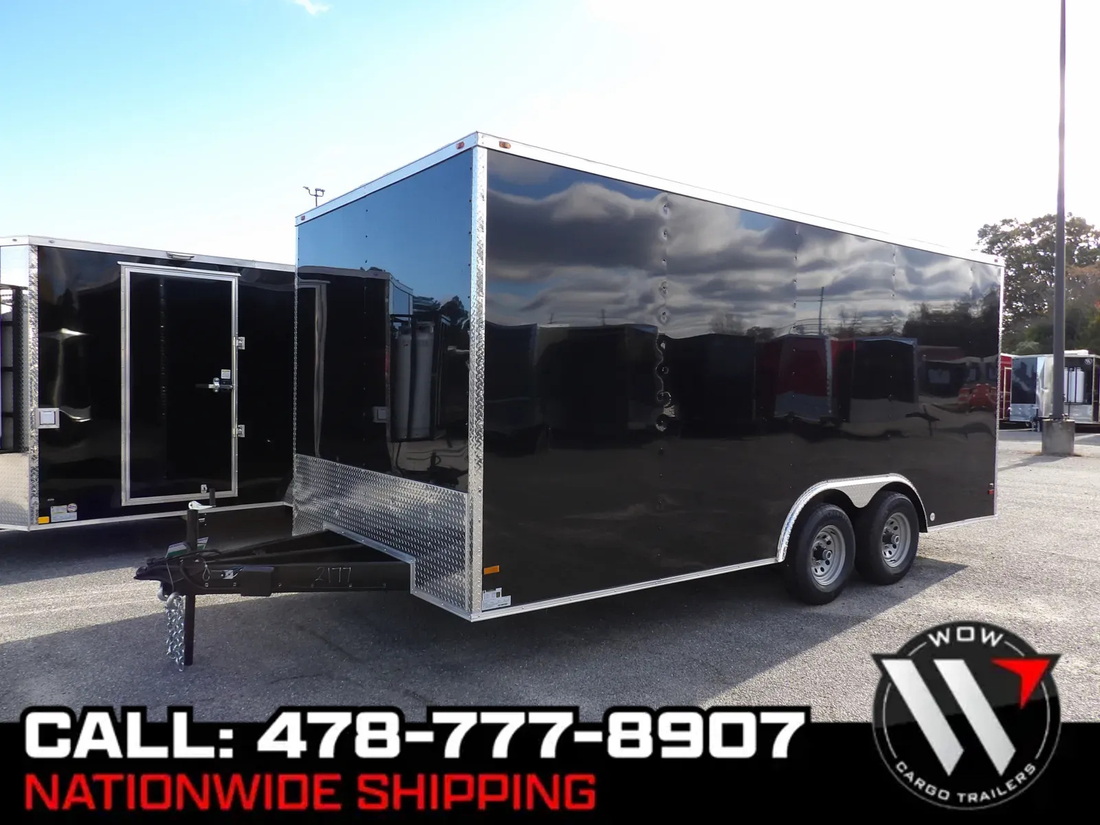 2026 All World 8.5X18 Enclosed