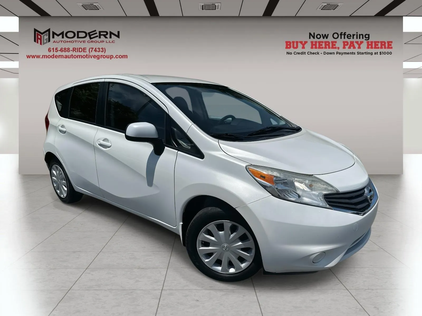 2014 NISSAN VERSA NOTE SV for sale in Lafayette, TN