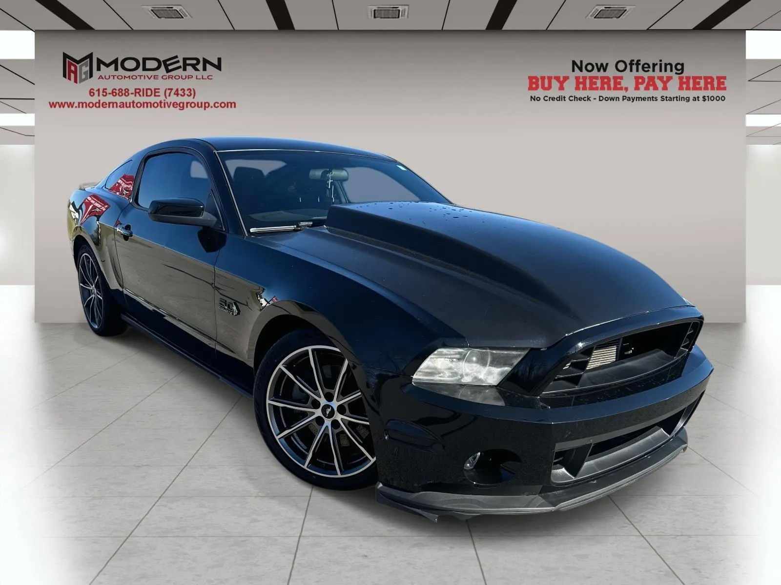 Black 2013 FORD MUSTANG GT for sale in Lafayette, TN