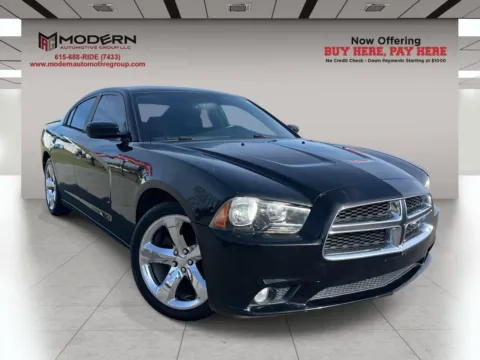 Black 2013 DODGE CHARGER SXT for sale in Lafayette, TN