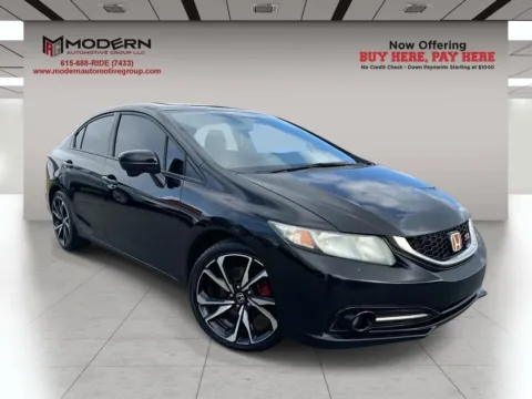 Black 2014 HONDA CIVIC SI for sale in Lafayette, TN