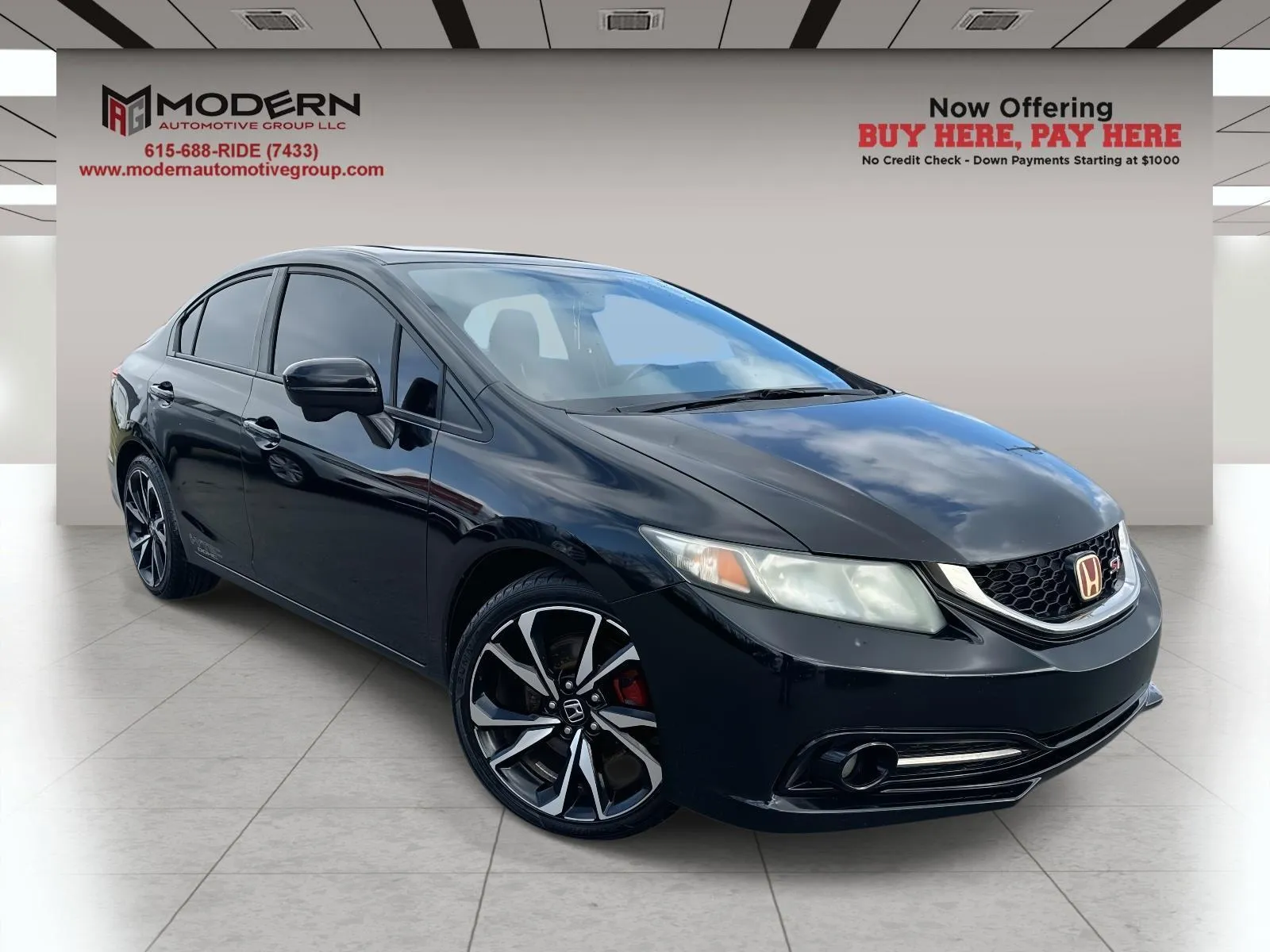 2014 HONDA CIVIC SI for sale in Lafayette, TN