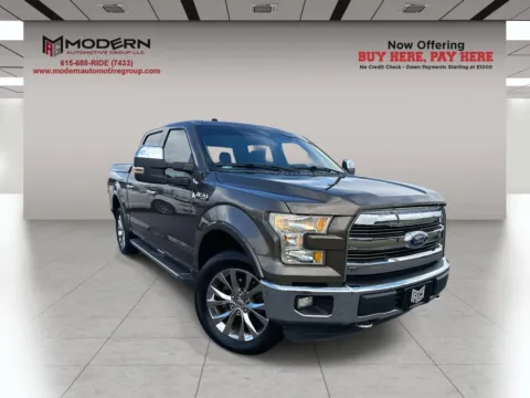 Brown 2016 FORD F-150 LARIAT for sale in Lafayette, TN