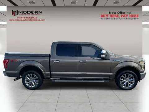 Photos of 2016 FORD F-150 LARIAT for sale in Lafayette, TN at Modern Automotive Group