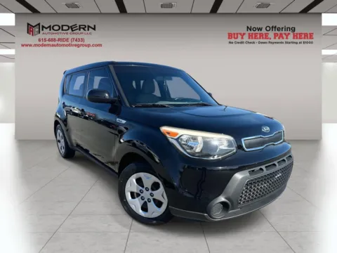 Black 2015 KIA SOUL BASE for sale in Lafayette, TN